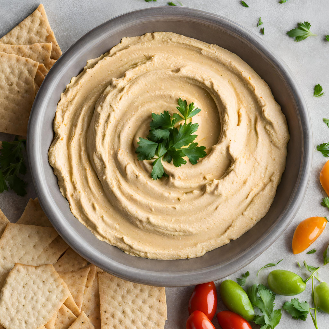 Lime & Basil Hummus Wrap