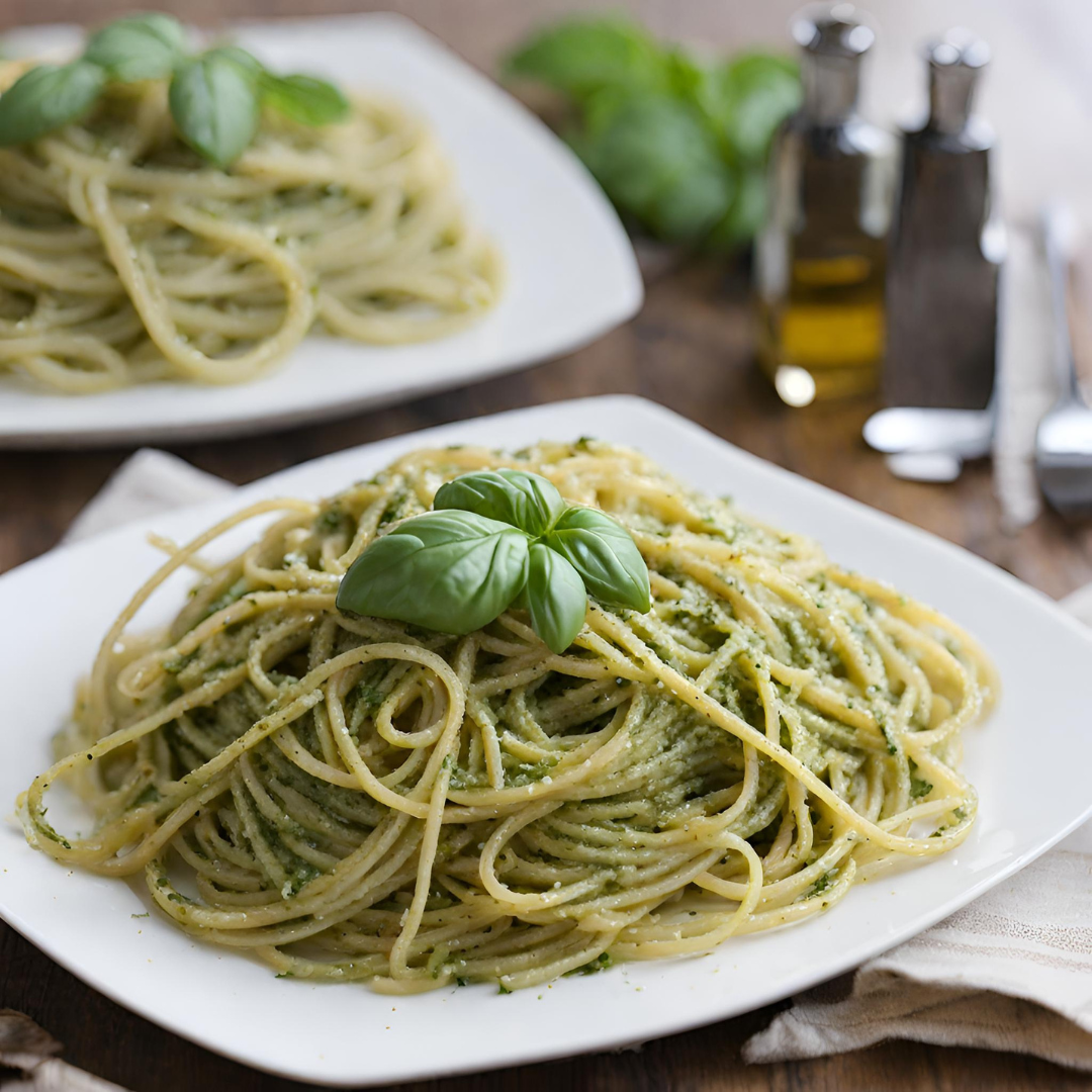 Lime Basil Pesto Pasta Sauce Daddy LLC