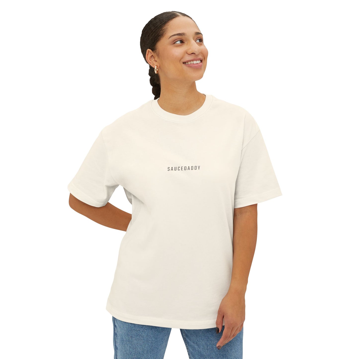 
                  
                    Unisex Oversized Boxy Tee
                  
                